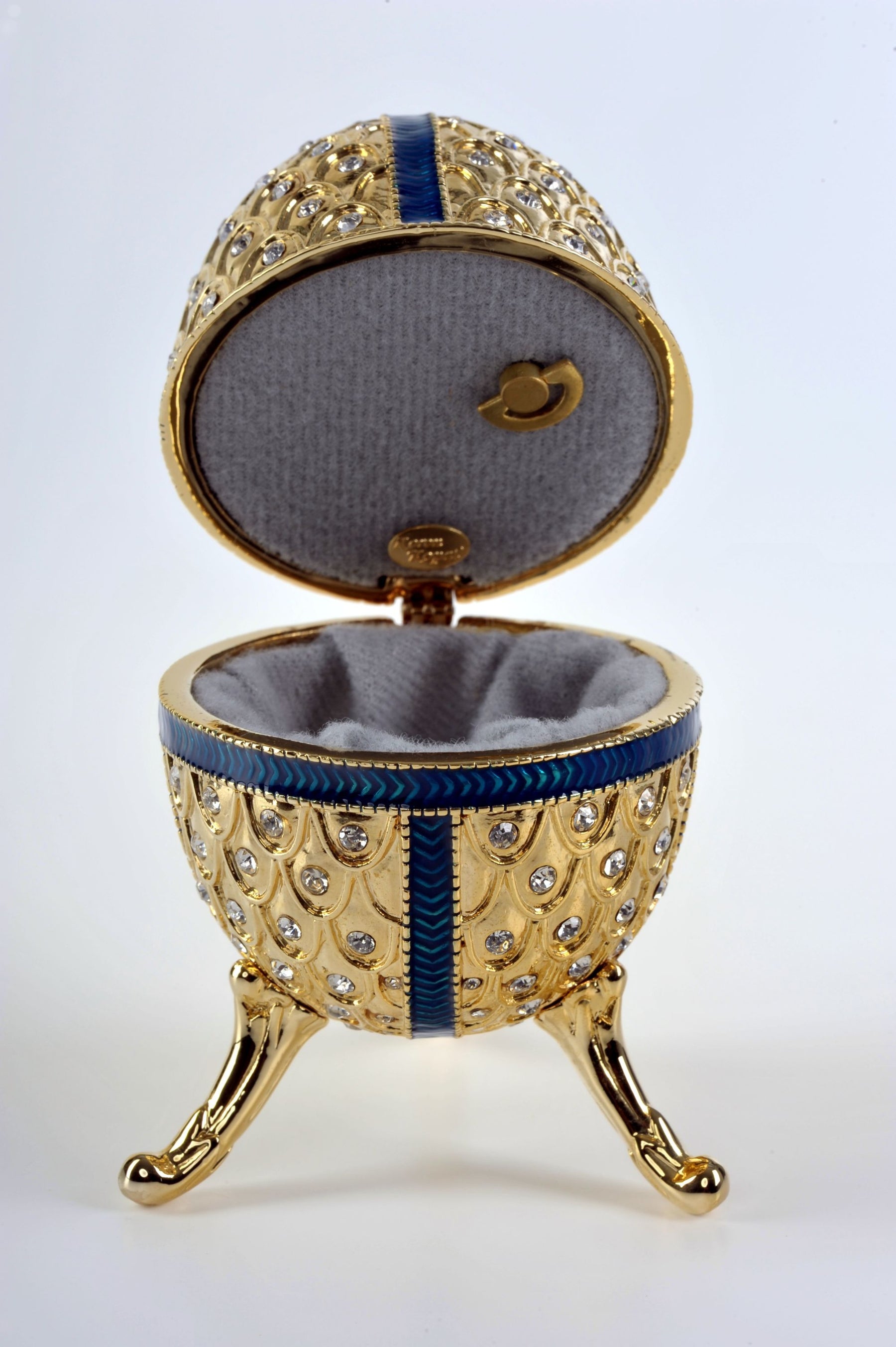 Keren Kopal Golden Faberge Egg Music Box  95.50