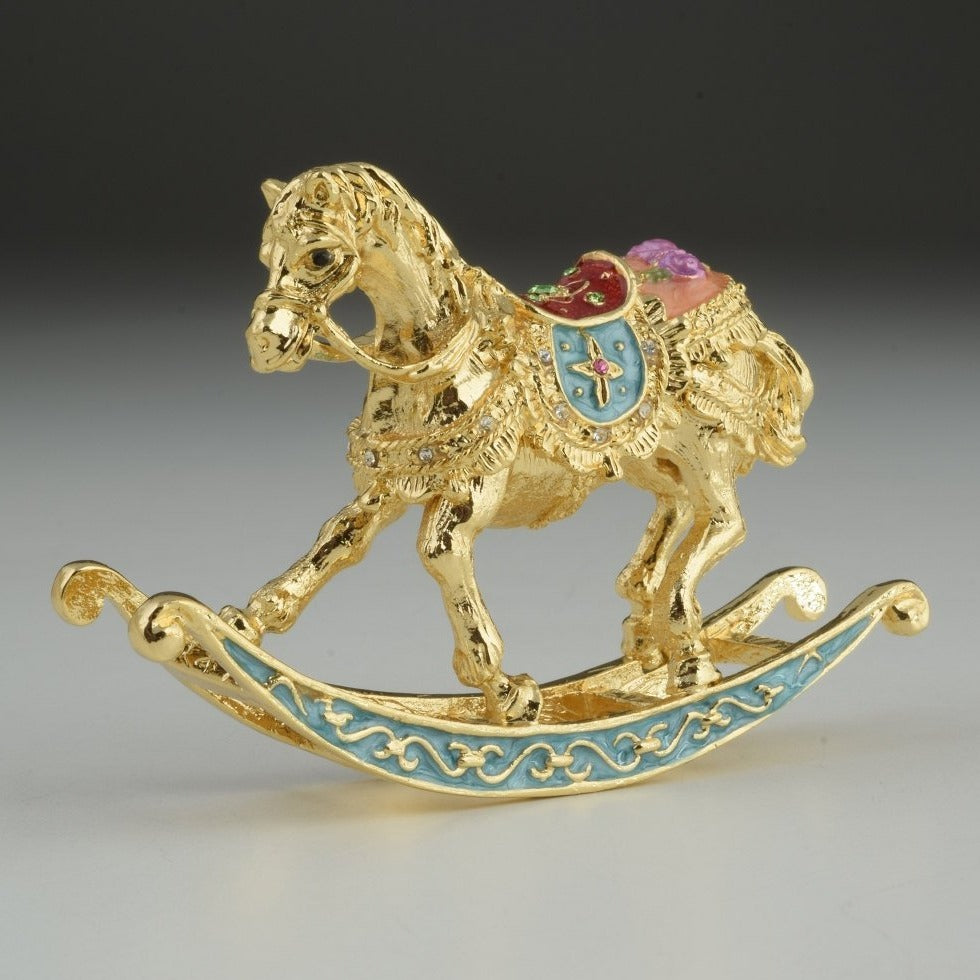 Keren Kopal Golden Rocking Horse  54.00