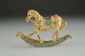 Keren Kopal Golden Rocking Horse  54.00