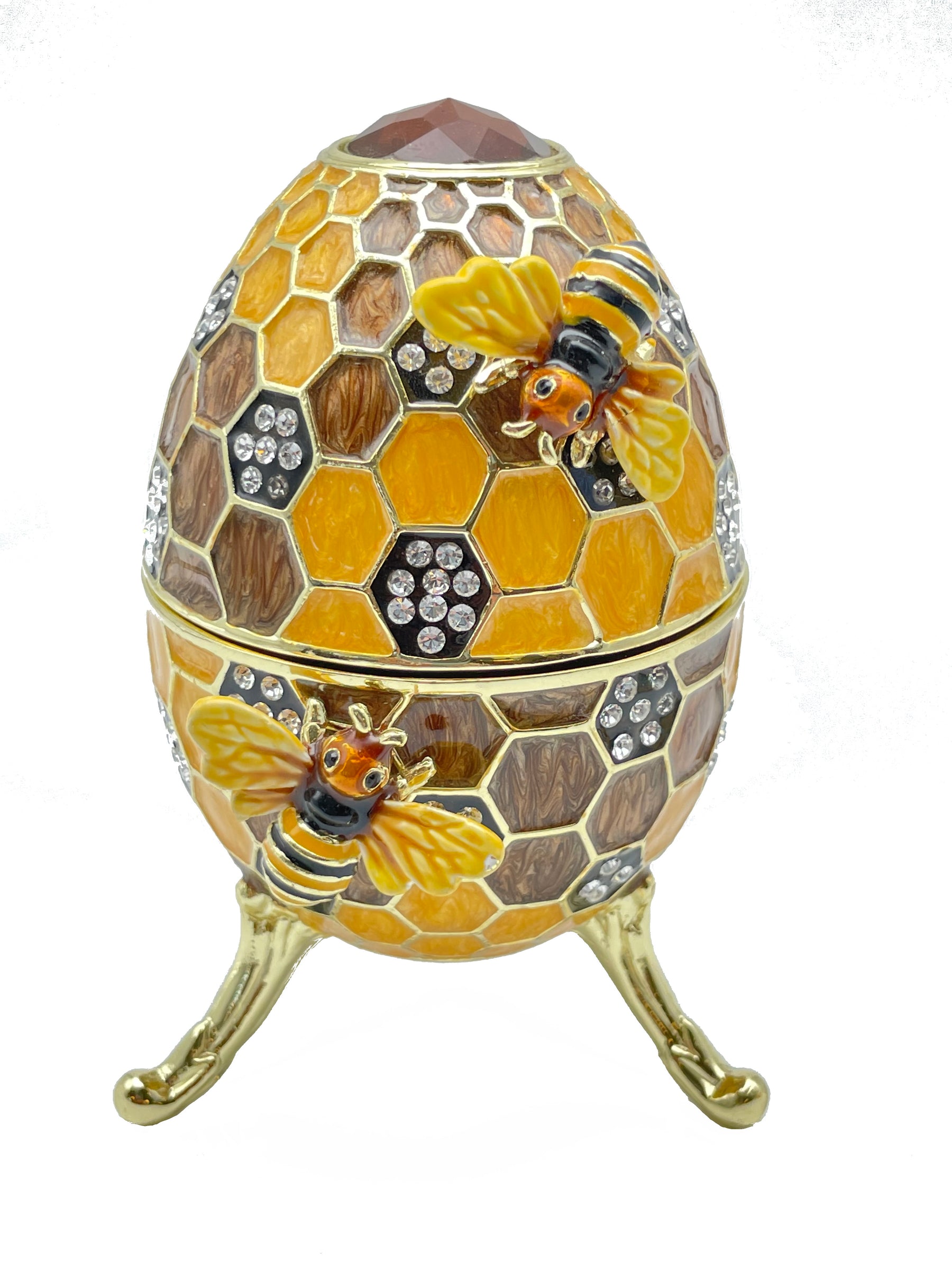 Beehive Egg with Bees