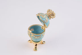 Keren Kopal Light Blue Faberge Egg  64.00