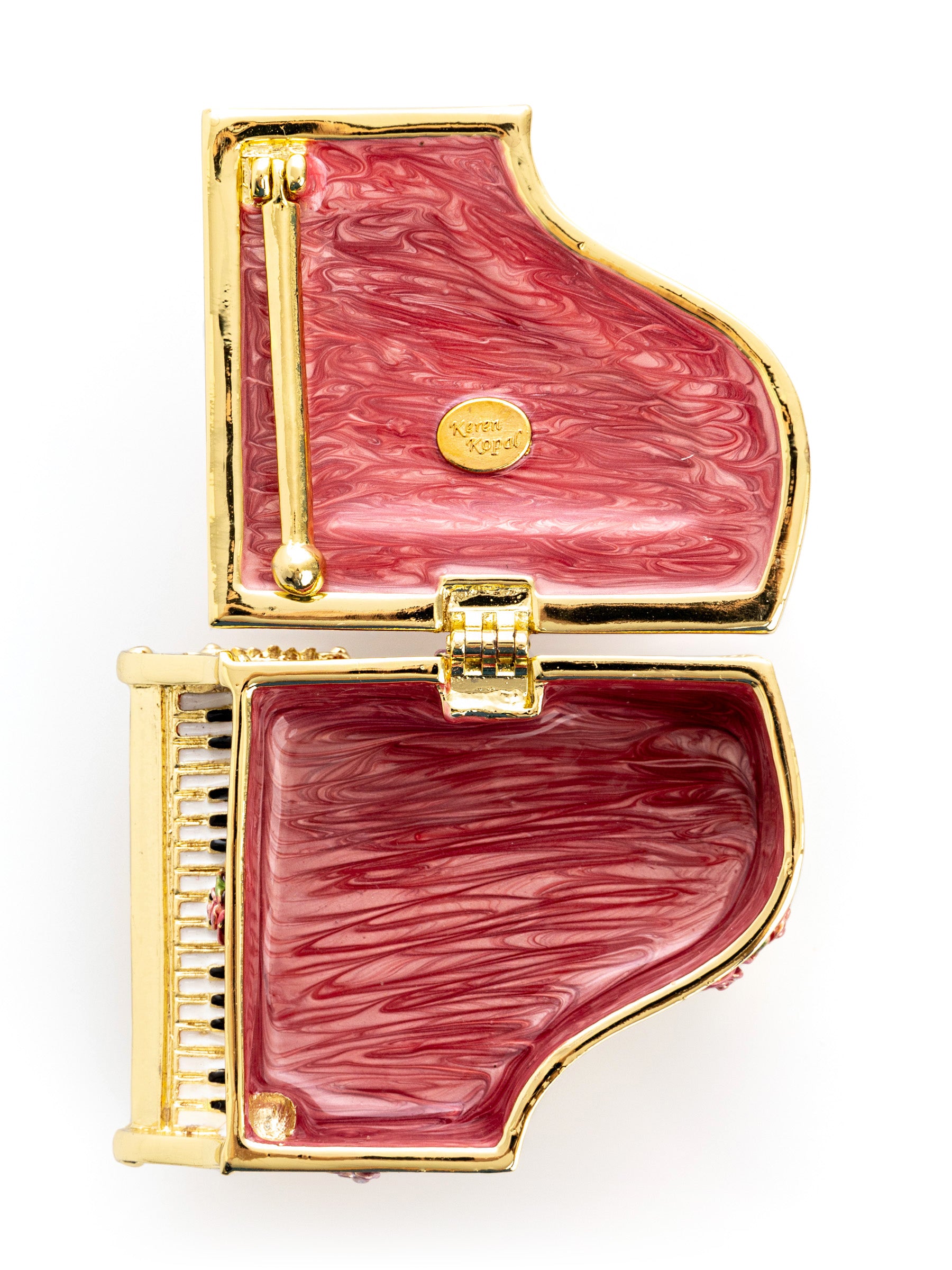 Red Piano Trinket Box