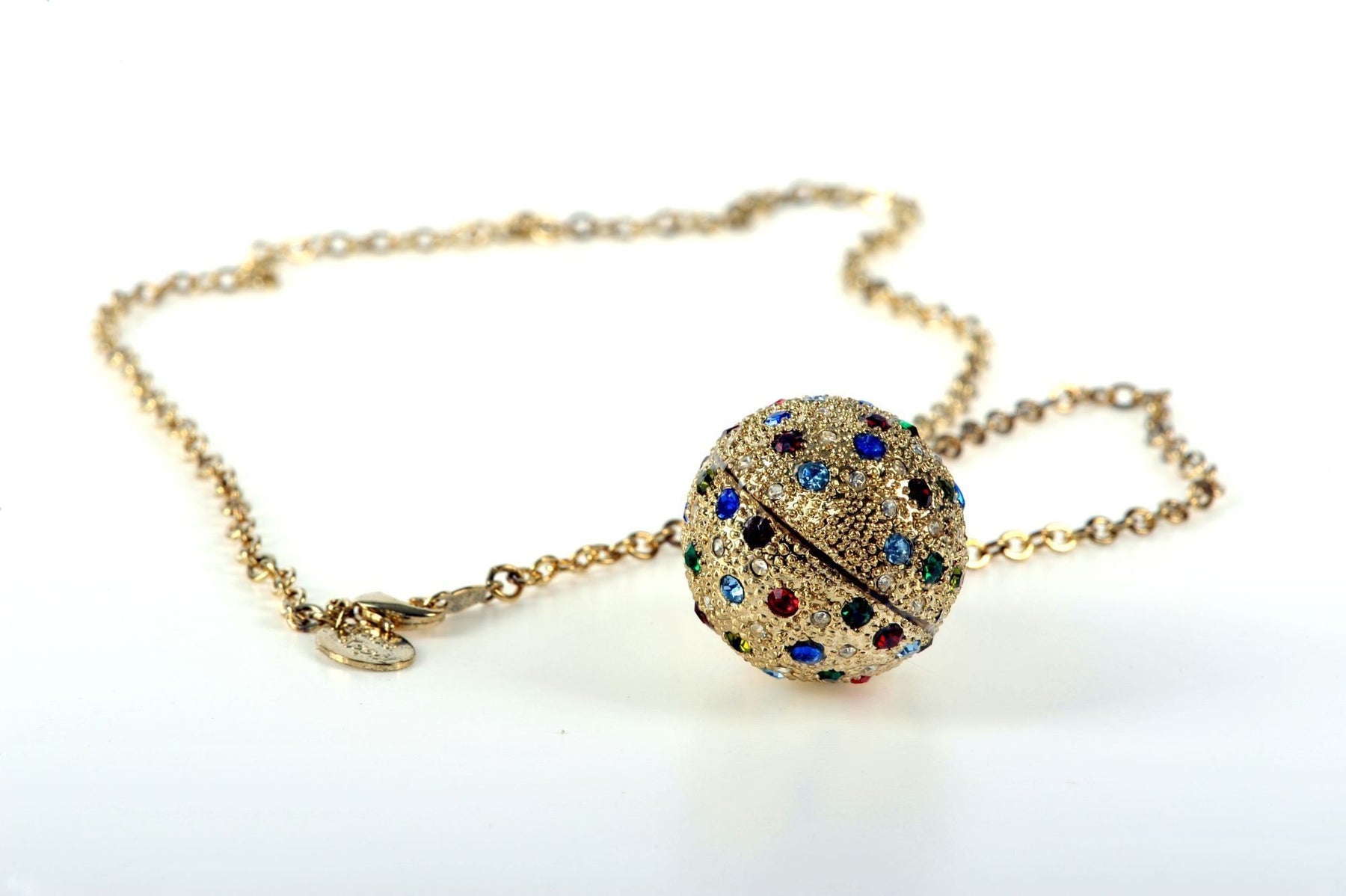 Faberge Egg Pendant Necklace Pendant Keren Kopal