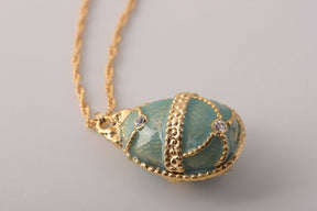 Keren Kopal Light Blue Egg Pendant Necklace Pendant 37.00