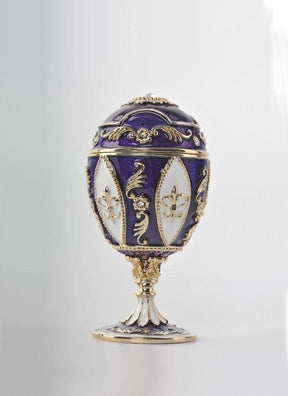 Keren Kopal Purple Faberge Egg with chicken  99.00