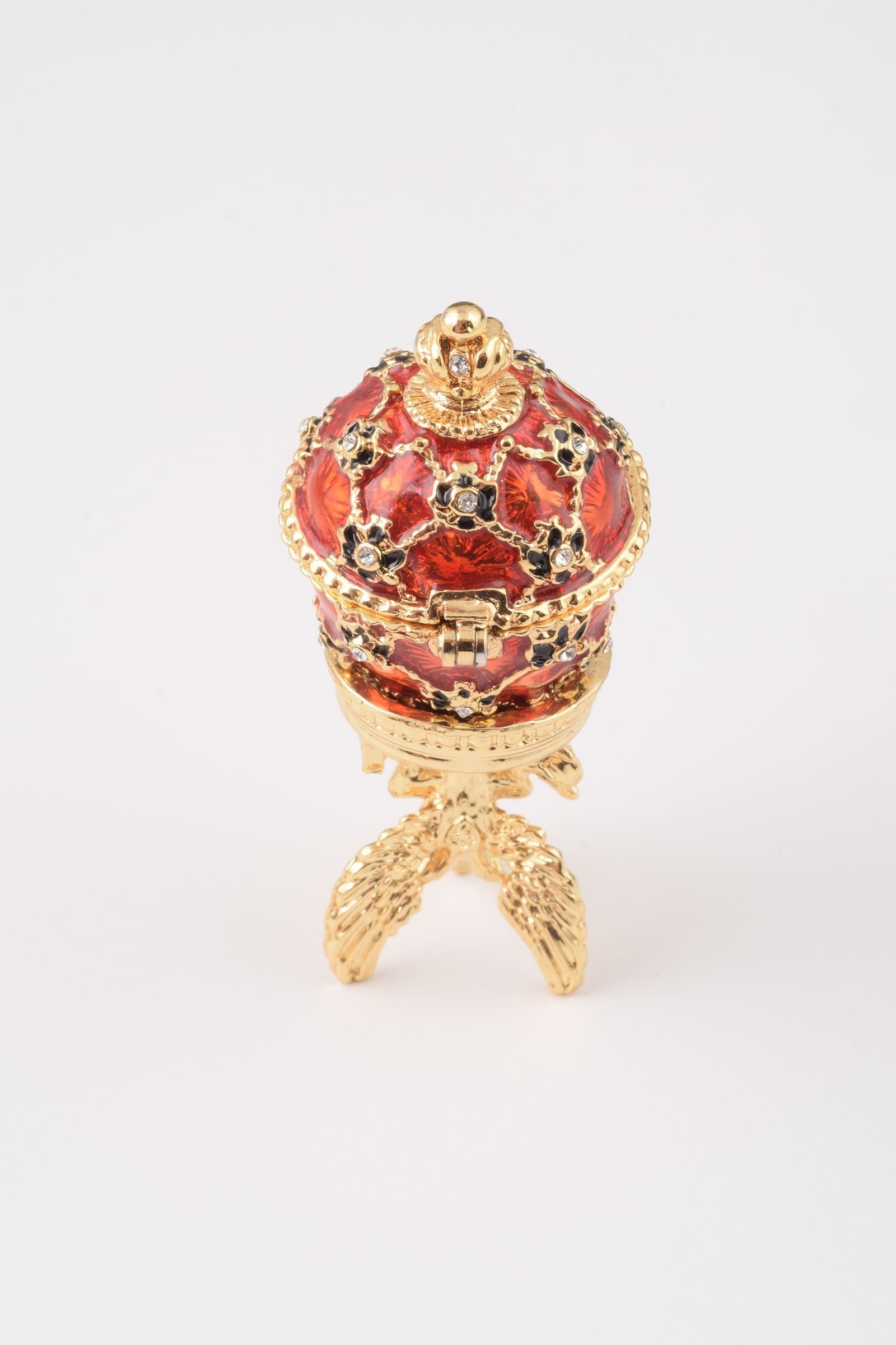 Keren Kopal Red Faberge Egg with Car Inside  41.50