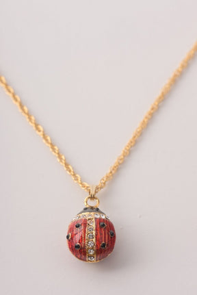 Keren Kopal Red Ladybug Pendant Necklace  37.00