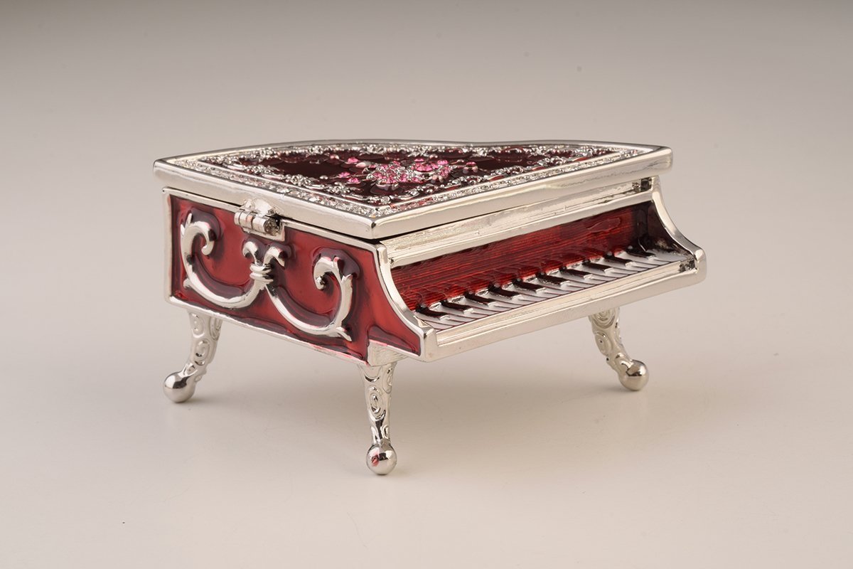 Keren Kopal Red Piano Trinket Box  81.50