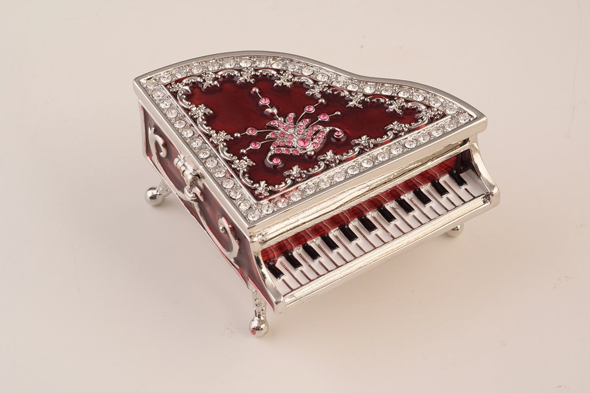 Keren Kopal Red Piano Trinket Box  81.50