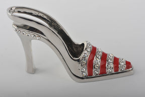 Keren Kopal Red Silver Lady Trinket Shoe  35.00