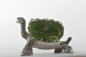 Silver & Green Turtle  Keren Kopal