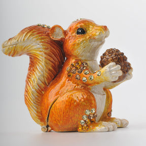 Keren Kopal Squirrel Trinket Box  45.25