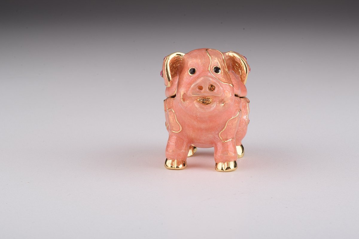 Pink Pig trinket box Keren Kopal